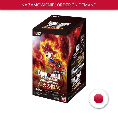 Dragon Ball TCG Japoński Booster Box - Blazing Aura (FB-02)