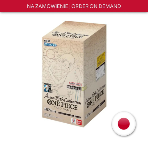 One Piece TCG Japoński Booster Box - Anime 25th Collection (EB-02)