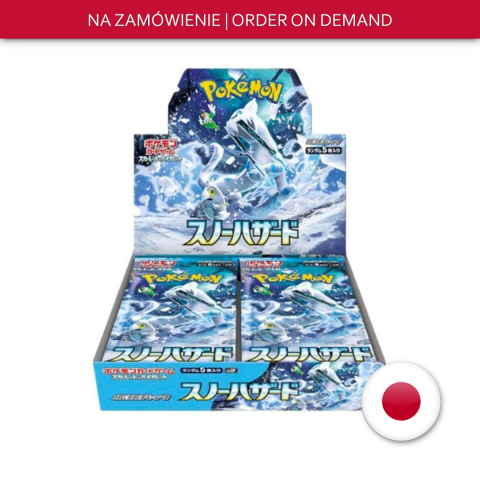 Pokémon TCG Japoński Booster Box - Snow Hazard (sv2P) Pokémon TCG Japoński Booster Box - Snow Hazard (sv2P)