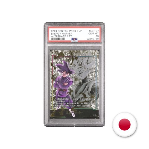 Super Dragon Ball Heroes E01-07 AA - Goku Black PSA 10 Super Dragon Ball Heroes E01-07 AA - Goku Black PSA 10