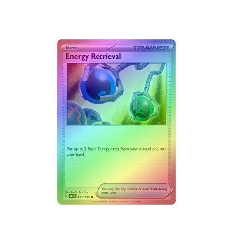 Energy Retrieval 171/198 - Reverse Holo