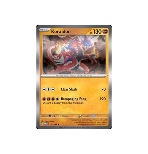 Koraidon 124/198 Koraidon 124/198