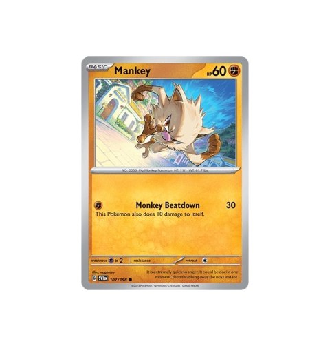 Mankey 107/198 Mankey 107/198