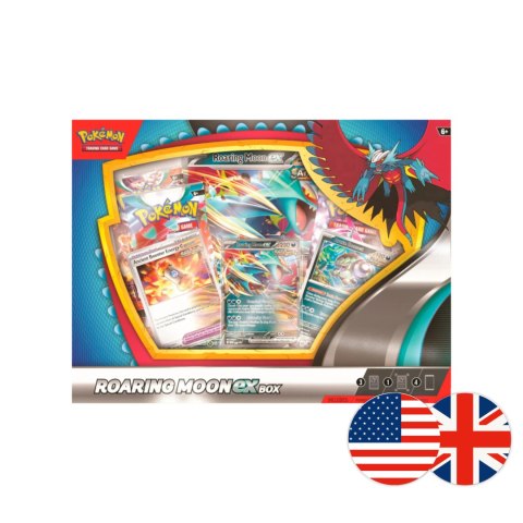 Pokémon TCG Roaring Moon EX Box Pokémon TCG Roaring Moon EX Box