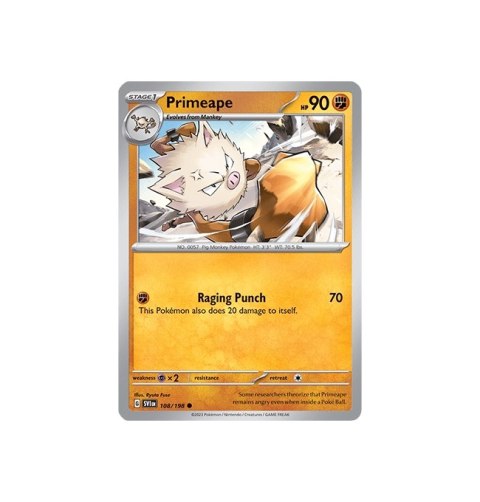 Primeape 108/198 Primeape 108/198