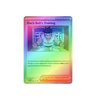 Black Belt's Training 096/131 - Reverse Holo