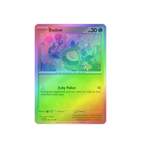 Budew 004/131 - Reverse Holo Budew 004/131 - Reverse Holo
