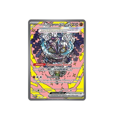 Cornerstone Mask Ogerpon EX 160/131 Cornerstone Mask Ogerpon EX 160/131