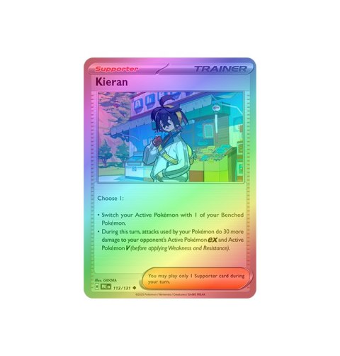 Kieran 113/131 - Reverse Holo Kieran 113/131 - Reverse Holo