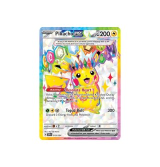 Pikachu EX 219/191