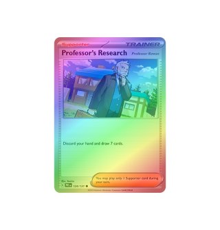 Professor's Research [Professor Rowan] 124/131 - Reverse Holo