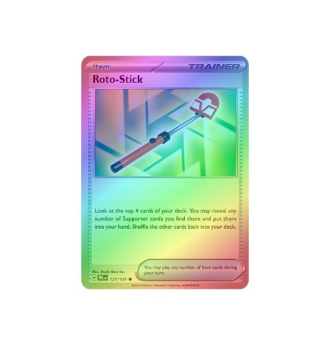 Roto-Stick 127/131 - Reverse Holo Roto-Stick 127/131 - Reverse Holo