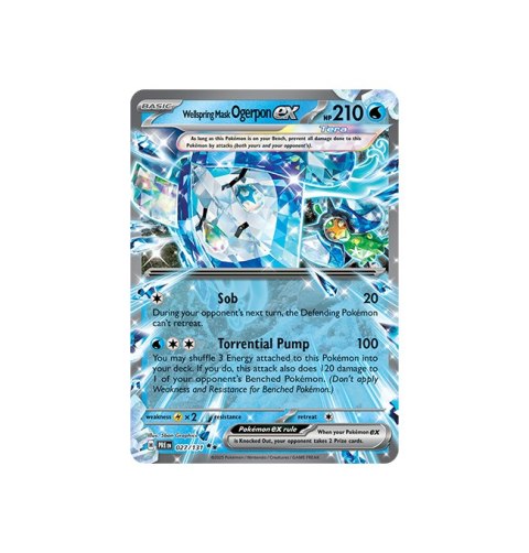 Wellspring Mask Ogerpon EX 027/131 Wellspring Mask Ogerpon EX 027/131