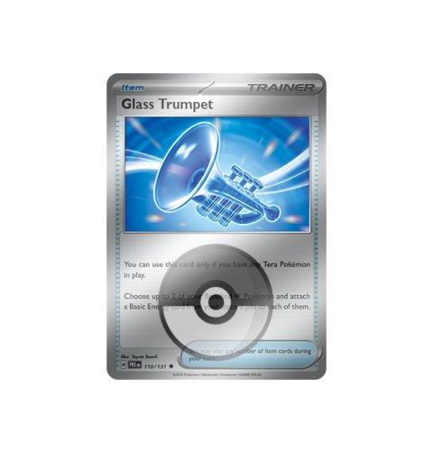 Glass Trumpet 110/131 - Poke Ball Glass Trumpet 110/131 - Poke Ball