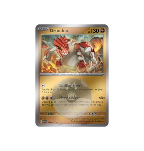 Groudon 049/131 - Master Ball Groudon 049/131 - Master Ball