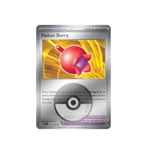 Haban Berry 111/131 - Poke Ball Haban Berry 111/131 - Poke Ball
