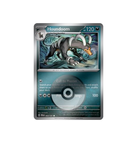 Houndoom 063/131 - Poke Ball Houndoom 063/131 - Poke Ball