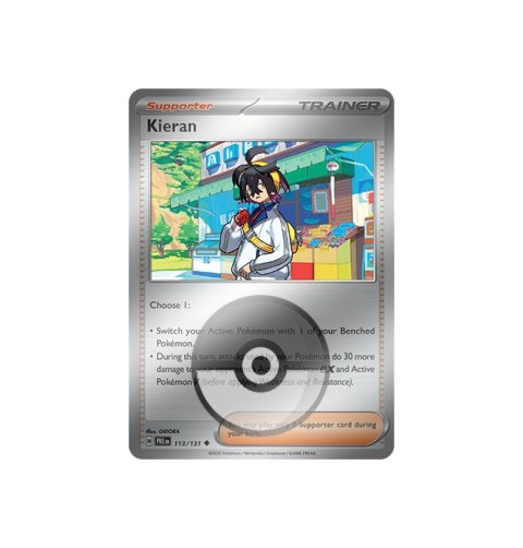 Kieran 113/131 - Poke Ball Kieran 113/131 - Poke Ball