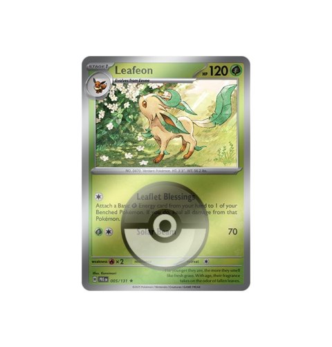 Leafeon 005/131 - Poke Ball Leafeon 005/131 - Poke Ball