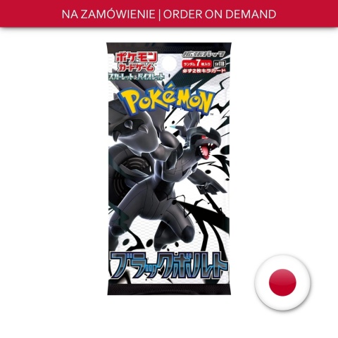 Pokémon TCG Japoński Booster Box - Black Bolt (sv11b) Pokémon TCG Japoński Booster Box - Black Bolt (sv11b)