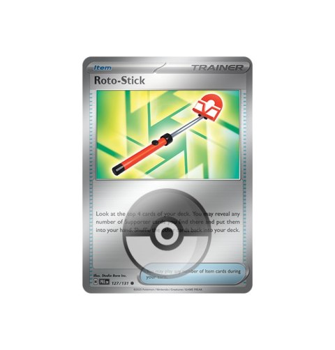 Roto-Stick 127/131 - Poke Ball Roto-Stick 127/131 - Poke Ball