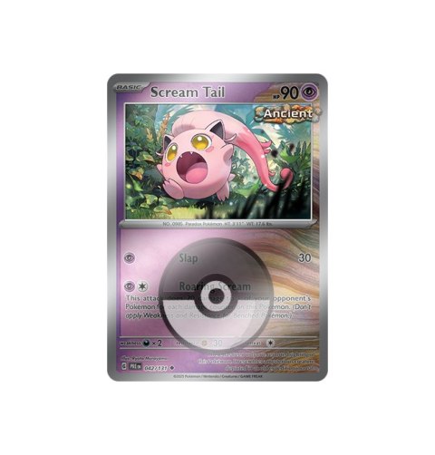 Scream Tail 042/131 - Poke Ball Scream Tail 042/131 - Poke Ball