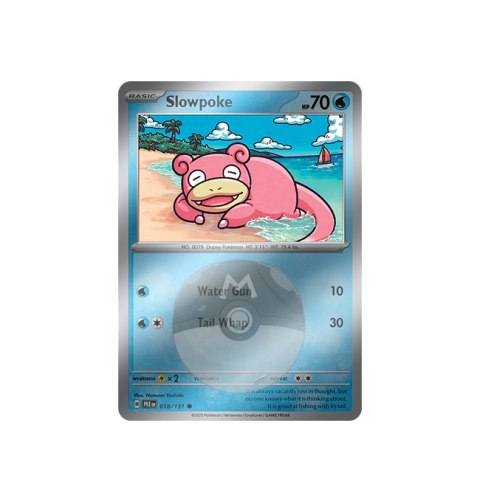 Slowpoke 018/131 - Master Ball Slowpoke 018/131 - Master Ball