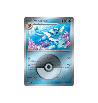Vaporeon 022/131 - Poke Ball