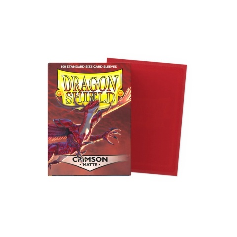 Dragon Shield - Koszulki Crimson Matte 100 szt.