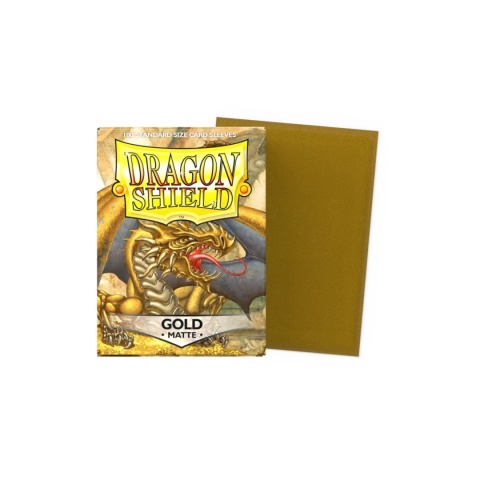 Dragon Shield - Koszulki Gold Matte 100 szt.