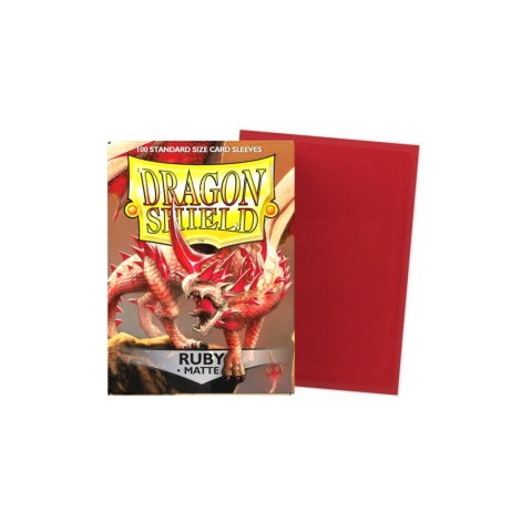 Dragon Shield - Koszulki Ruby Matte 100 szt.