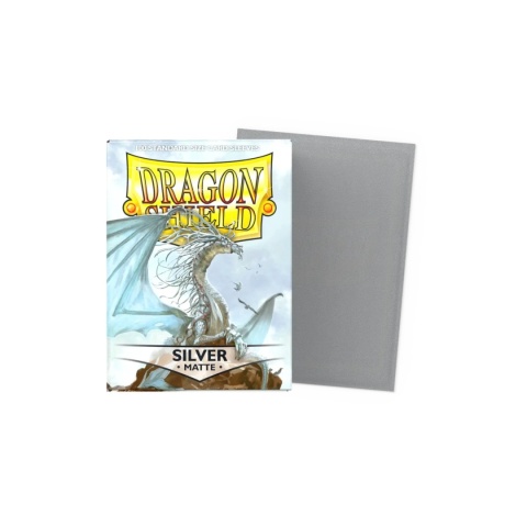 Dragon Shield - Koszulki Silver Matte 100 szt.