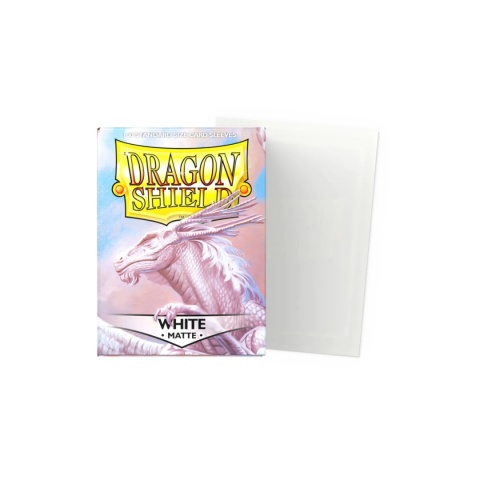 Dragon Shield - Koszulki White Matte 100 szt.