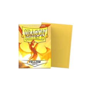 Dragon Shield - Koszulki Yellow Matte 100 szt.