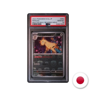 Pokémon TCG SV2A 053/165 - Persian PSA 10 (Master Ball)