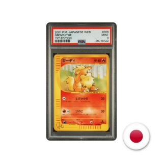 Pokémon TCG WEB 006/048 - Growlithe PSA 9 (1st ed.)