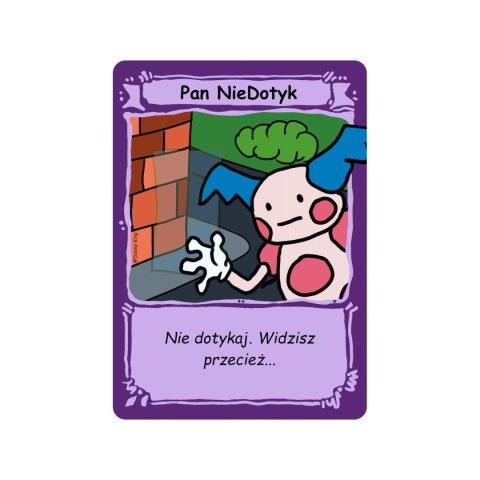 Promocyjna karta Numer 1 - Pan NieDotyk