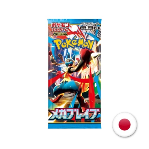 Pokémon TCG Japoński Booster Box - Mega Brave (m1B) - na stanie