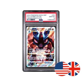 Pokémon TCG Promo SWSH291 - Lucario VSTAR PSA 10