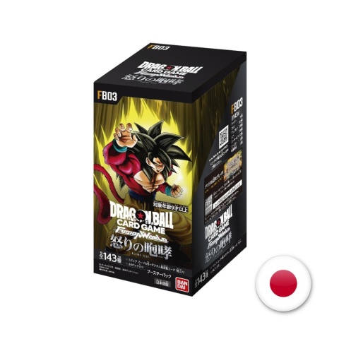Dragon Ball TCG Japoński Booster Box - Raging Roar (FB-03)