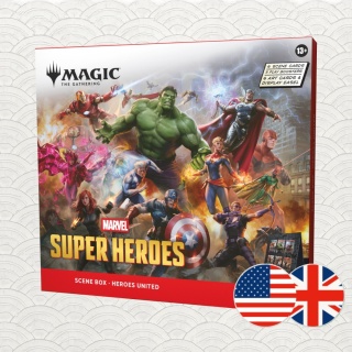 Magic the Gathering Scene Box: Heroes United - Marvel Super Heroes
