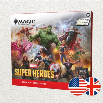 Magic the Gathering Scene Box: Heroes United - Marvel Super Heroes