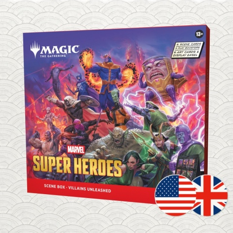 Magic the Gathering Scene Box: Villains Unleashed - Marvel Super Heroes