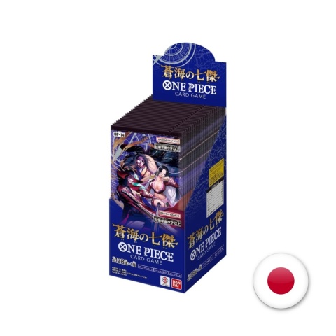 One Piece TCG Japoński Booster Box - The Azure Sea's Seven (OP-14)