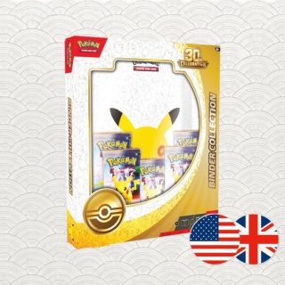 Pokémon TCG Angielski Binder Collection- 30th Celebration