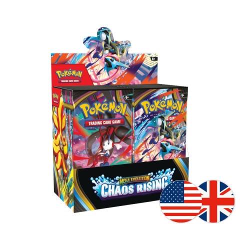 Pokémon TCG Angielski Booster Box - Chaos Rising (CRIen)