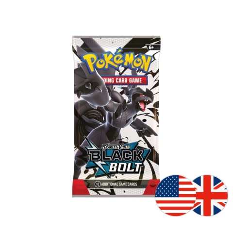 Pokémon TCG Angielski Booster - Black Bolt (BLKen)