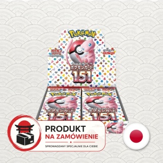 Pokémon TCG Japoński Booster Box - 151 (sv2A) - na zamówienie