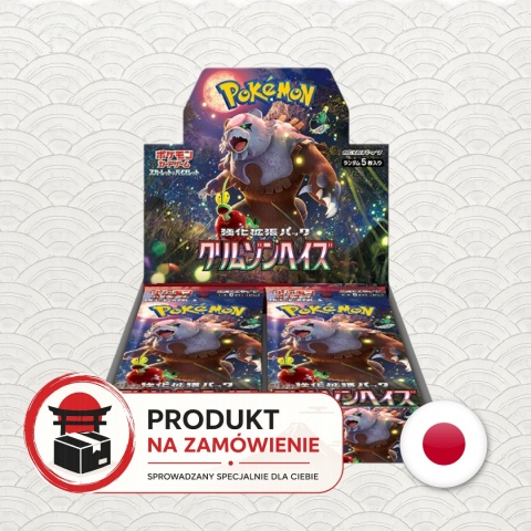 Pokémon TCG Japoński Booster Box - Crimson Haze (sv5A) - na zamówienie