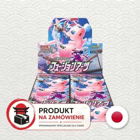 Pokémon TCG Japoński Booster Box - Fusion Arts (s8) - na zamówienie